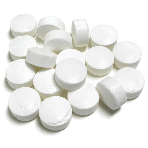 Potassium Metabisulphite tablets, also known as campden tablets